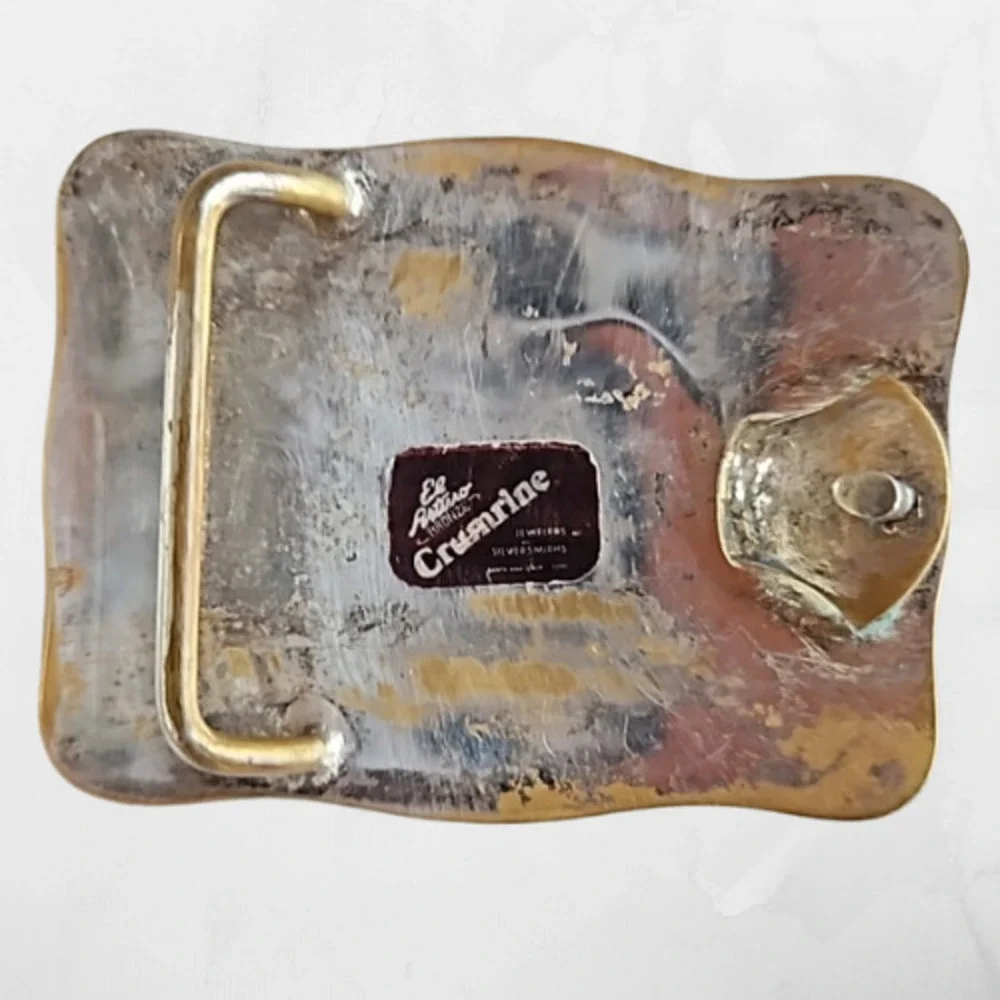 Crumrine Bullrider Buckle Youth or Ladies 3x2 Pre-Owned